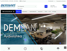 Tablet Screenshot of demsanaydinlatma.com